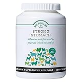 PET FOR LIFE Magen-Darm Kapseln für Hunde - Strong Stomach I 120 Stück I Mit wertvollen Vitaminen und Mineralstoffen I Fischöl-Kapseln für Hunde mit Vitamin A, B12, D3, E & F