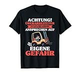 Gabelstapler Fahrer Spruch Lagerist Lagerhalle Staplerfahrer T-S