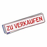 A-Z Store Original KFZ-Kennzeichen beschriftet mit Folie in rot 0249