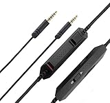 NAOGUNH -A50 Ersatzkabel für Kopfhörer, Linie Kopfhörer, Audio-Kabel, kompatibel mit Astro A10 A30 A40 A50 G933, für Xbox One PS4 PC Gaming Mobile MixAmp (schwarz)