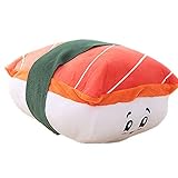 Lachs Sushi Spielzeug Plüsch Kawaii Lebensmittel Kissen Küche Sofa Restaurant Shop Fenster Dekorative Kissen S