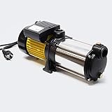 Mehrstufige Kreiselpumpe 7200l/h 900W Förderhöhe 55m, 2900U/min, für Hauswasserwerk