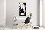Wandtattoo Wandsticker Aufkleber Marilyn Monroe Grösse: 60 x 120