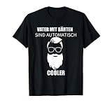 Schnauzbart Bartlänge Geschenk Länge Lineal Bär Tiger Mann T-S