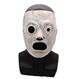 Band Slipknot Maske Corey Taylor Cosplay Latex Maske Halloween Party Kostüm Maske Weiß