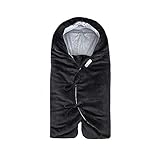 7AM Enfant Einschlagdecke für Auto Babyschale - Nido Baby Kindersitz und Kinderwagen, Babydecke groß, leicht, warm und kuschlig