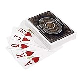 URNOFHW Poker Brettspiele Spielkarten 54 PC imprägniern Karten-Partei-Versammlung Spiel for Familie Smart-Home Use (Color : 1 Box)