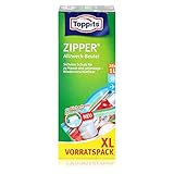 Toppits - Zipper Allzweckbeutel 1 Liter XL