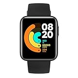 Xiaomi Mi Watch Lite Smartwatch (1,4' TFTLCD-Touchscreen; Messung und Überwachung Herzfrequenz, Schlafzyklus; GPS; Luftdruck- & Höhenmesser; 11 Sportmodi; 5 ATM; 9 Tage Batterielaufzeit) Schw