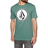 Volcom Herren T-Shirt Classic Stone DD SS, Pine, S, A4331850