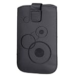 Handytasche für Mobistel Cynus F4 Handy Tasche Schutz Hülle Slim Case Cover Etui schwarz (ku-x1-sw-ci)