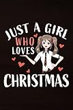 Movie Critics Journal - Womens Just A Girl Who Loves Christmas In July Quote Girls Gifts Graphic: Journal to Rate and Review Your Favorite Movies, ... Gifts for Movie Buffs, Movie Rating Book,D