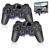 2X 2.4 g Kabellos Game Controller USB Gamepad Kabellos Joystick für Android TV Box PC