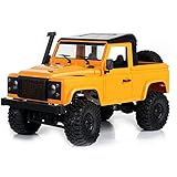 QHYZRV RC Auto 1:12 2,4G 4WD Offroad-Hochgeschwindigkeitsfahrzeug Minitary Truck Fernbedienung Truck RC Rock Crawler Elektrisches Hobby Grade RTR Spielzeug Für Kinder Über 14 Und Erw