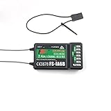 Flysky FS-iA6B 2.4G 6CH iA6B Receiver PPM PWM Output with iBus Port, kompatibel mit FS-i6 i6S i6X i8 i10