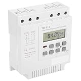 Zeitrelais, TM-163 Dreiphasig 380 V Smart Digital 17 Ein-/Aus-Einstellungen Wöchentlich programmierbare Steuerstrom-Zeitschaltuhr für Wasserpumpen, Werbetafeln, Neonlampen, Ab