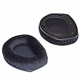 Sennheiser schwarze Ohrpolster aus Velours mit Schaumstoffscheibe für RS185 und HDR185 (562592)