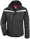 Nitras Motion TEX Plus 7180W Softshell-Jacke für die Arbeit - Schwarz - M