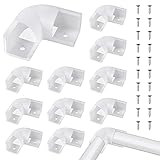 90 Grad Led Eckverbinder 12Pcs V Form Eckeverbinder Eckverbindung LED Profil 90 Grad LED-Kanal-Eckverbinder für V Form LED Strip