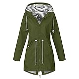 Damen Funktionsjacke Ultraleicht Regenjacke Faltbar Leichte Thermo Fahrrad Outdoorjacke Ölzeug Warm Windjacke Pilotenjacke Atmungsaktiv wasserdichte Regenjacke Winterpullover Zip Up Windbreak