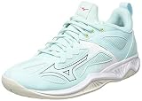 Mizuno Damen Ghost Shadow Handballschuh, Clearw Skycaptain White, 41 EU