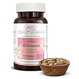Echinacea Tabletten - 300 mg Wirkstoff, Purpur-Sonnenhut Tabletten, Premium Qualität, Hergestellt in Österreich, Tabletten statt Kapseln, Veg