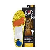 CURREX RunPro Sohle – Entdecke Deine Einlage für eine neue Dimension des Laufens, Dynamische Einlegesohle, Gelb- Med Profile Gr.- EU 44.5-46.5/ XL
