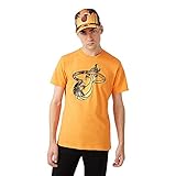 New Era NBA Coastal Heat Infill Tee MIAHEA – Shirt Linie Miami Heat, Unisex Erwachsene, Mehrfarbig (Org)