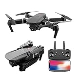 RC Quadcopter, RC Quadcopter Faltbare Professionelle E525 PRO Mini Drohne Hubschrauber Spielzeug mit 1080p HD-Kamera-B