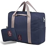 SPAHER Reise Duffle Bag Faltbare Packbare Holdall wasserdichte Handtasche Schulter Sling Kleidung Verpackung Organizer Aufbewahrung Tragen Koffer Tasche Für Shopping Gym Gepäck Sport Camping 40L