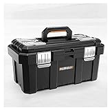Portable Tray Toolbox Haushaltswartung Werkzeug Tragbare Elektriker Box Multifunktionale Großanzahl Grade Hardware Werkzeug Fall Auto Aufbewahrungsbox Werkzeugbox & Organizer ( Color : Large model )