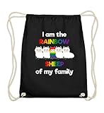 double critical LGBT Shirt Rainbow Sheep Schwul Lesbisch Gay Pride Shirts Regenbogen Homosexuell Kleidung - Baumwoll Gy