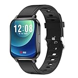 DAMAJIANGM Q18 Smart Watch Farbdisplay Smart Watch Sport Activity Tracker Uhr schwarz 1.7'