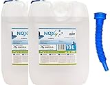 Gasfritzen Agrola 2 x 10 Liter (20 Liter) Kanister AdBlue Harnstofflösung Reduktionsmittel NOx für Diesel-Motoren mit Ausgießer [der Ausgießer befindet Sich hinter dem Aufkleber]