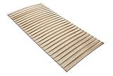 MaDeRa Natura Federleisten Rollrost, extrem stabil, aus Birkenschichtholz auch für Wohnmobile Größe 90x200