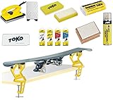 Toko Skiwachs-Set 11-teilig mit Wachsbügeleisen und Skisp