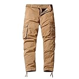 Cargohosen Männer Sport Hose Chinohose Herren Leuchtende Arbeitshose Jogginghose Zum Laufen Jogginghosen Sporthose Sweathose Trainingshose Berghose Trekkinghose Wanderhose Outdoorhose für M