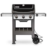 Weber 45010001 Spirit II E-310 3-Burner Liquid Propane Grill, Black