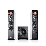 Teufel Ultima 40 Aktiv Club Edition Weiß Standlautsprecher Subwoofer Bluetooth Musikstreaming