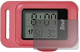 dipos I Blickschutzfolie matt kompatibel mit CRIVIT Schrittzähler Sichtschutz-Folie Display-Schutzfolie Privacy-F