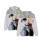 LYJY Tokyo Streetwear Sweatshirt 3D gedruckt Herren Casual Pullover Hoodie (Farbe: A, Größe: XX-Large)