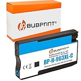 Bubprint Kompatibel Druckerpatrone als Ersatz für HP 963 XL 963XL für OfficeJet Pro 9010 9012 9012e 9014 9015 9016 9019 9020 9022 9025 Cy