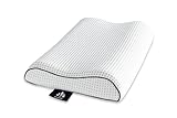 Badenia Bettcomfort Irisette Gel-Nackenstützkissen, mit Viscoschaumkern und Gelauflage, ca. 40 x 60