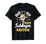 Schlager Fasching Volksmusik Das ist mein Schlager Kostüm T-S