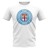 Airosportswear Fiji Football Badge T-Shirt (White)