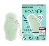 Foamie Festes Shampoo für trockenes Haar und trockene Kopfhaut mit Aloe Vera und Mandelöl, 100% vegan, plastikfrei, sorgt für eine gesunde Kopfhaut, 80g