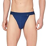 Skiny Herren Olymp Tanga Slip, Blau (Navy 0369), Larg