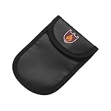 Festnight Sichere Aufbewahrung Feuerfeste Tasche Kleine Gr??e Feuerfest Geldbeutel Wertsachen Halter Anzug für ID-Kartenschlüssel Pass Rechnungen Quittungen Bargeld Home Office Organizer Supp