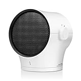 FENXIXI Mini- Heizung tragbare elektrische Heizlüfter Gebläse Winter Warmer Maschine Revolving Heizung Heizkörper Heizung (Color : White)