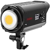 Jinbei EFII-200 LED-Dauerlicht, LED-Lampe mit 200 Watt stufenlos Einstellbarer Leistung und einem CRI/TLCI Wert größer 97…